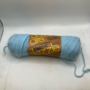 Caron Yarn 3 Oz Aire Dazzle Skein Soft Texture Vintage Craft Knitting Retro